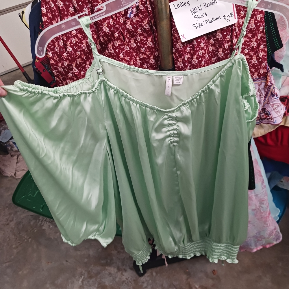 NWOT silky blouse